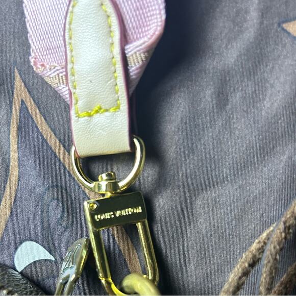 Louis Vuitton jeune Fille bag upcycled by Vintage boho bags - Picture 4 of 7